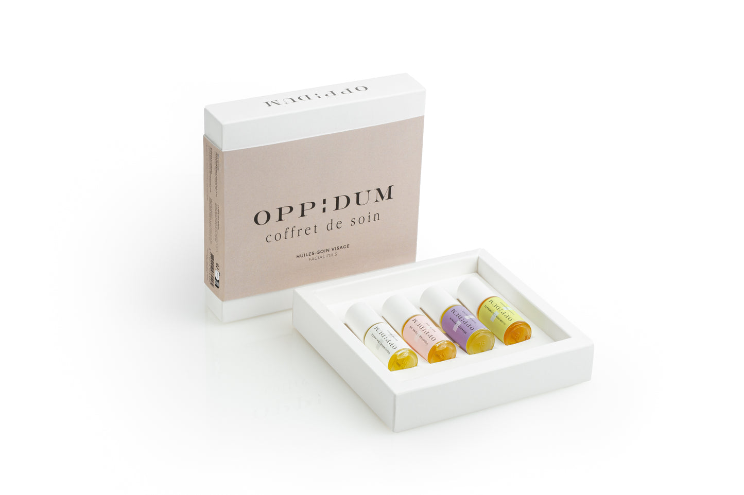 Coffret découverte 4 "Huiles-soin" bio - 4x5 ml - Oppidum