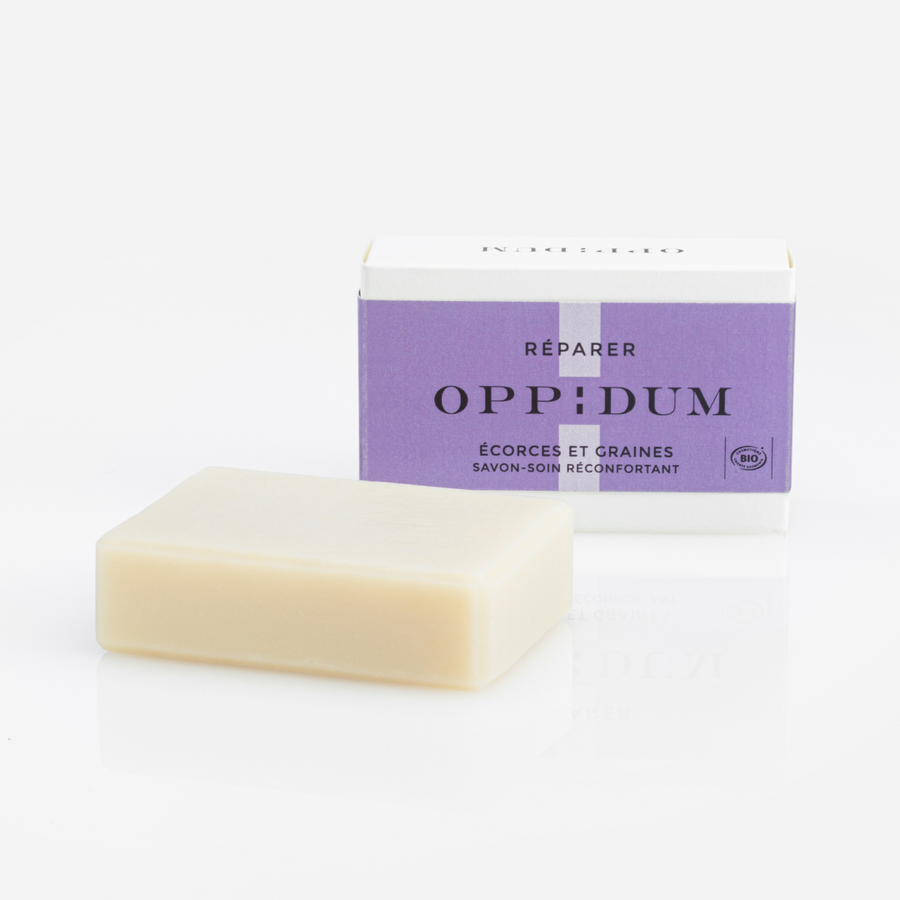 Savon soin - écorces et graines - 100g - Oppidum