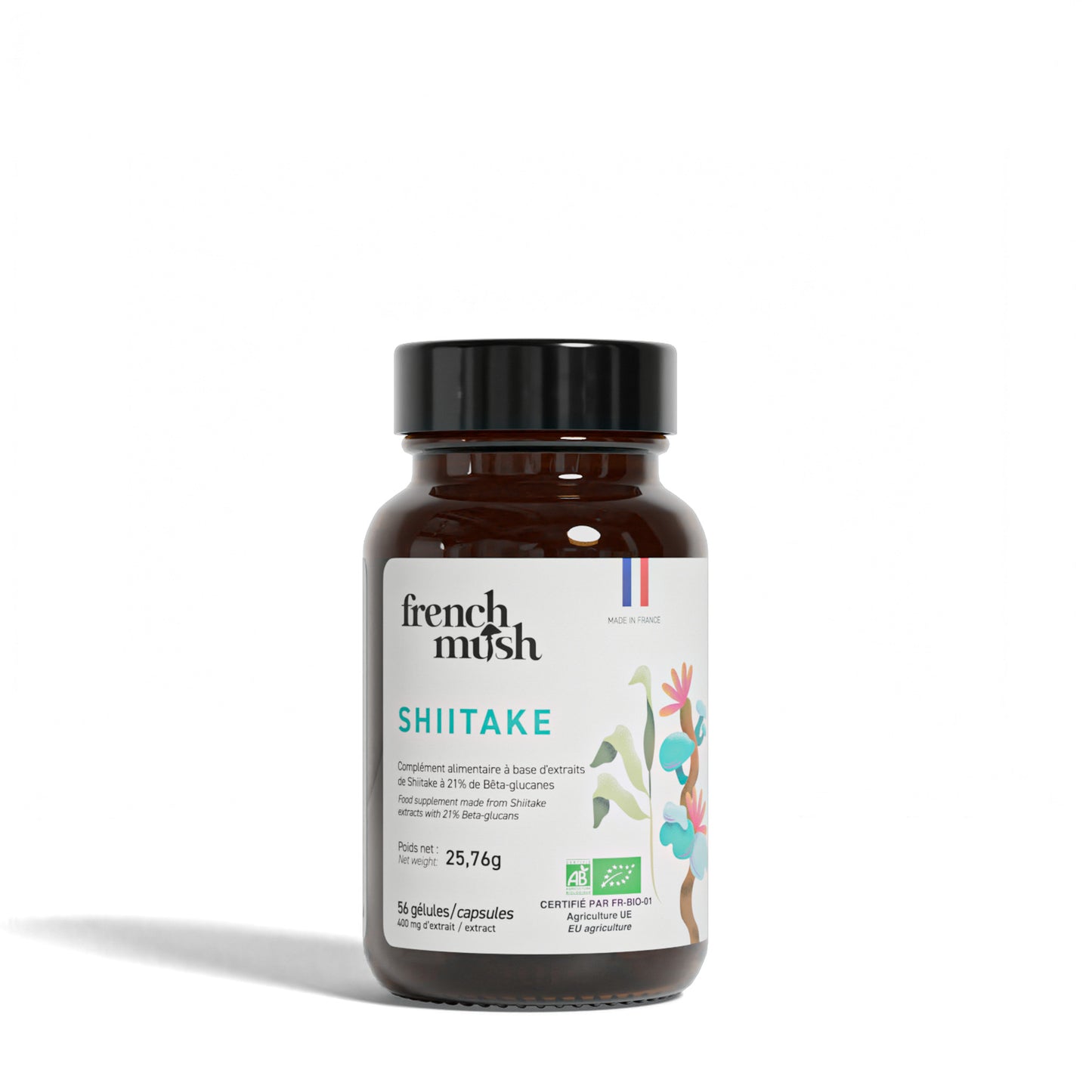 Shiitake bio - 56 gélules - French Mush