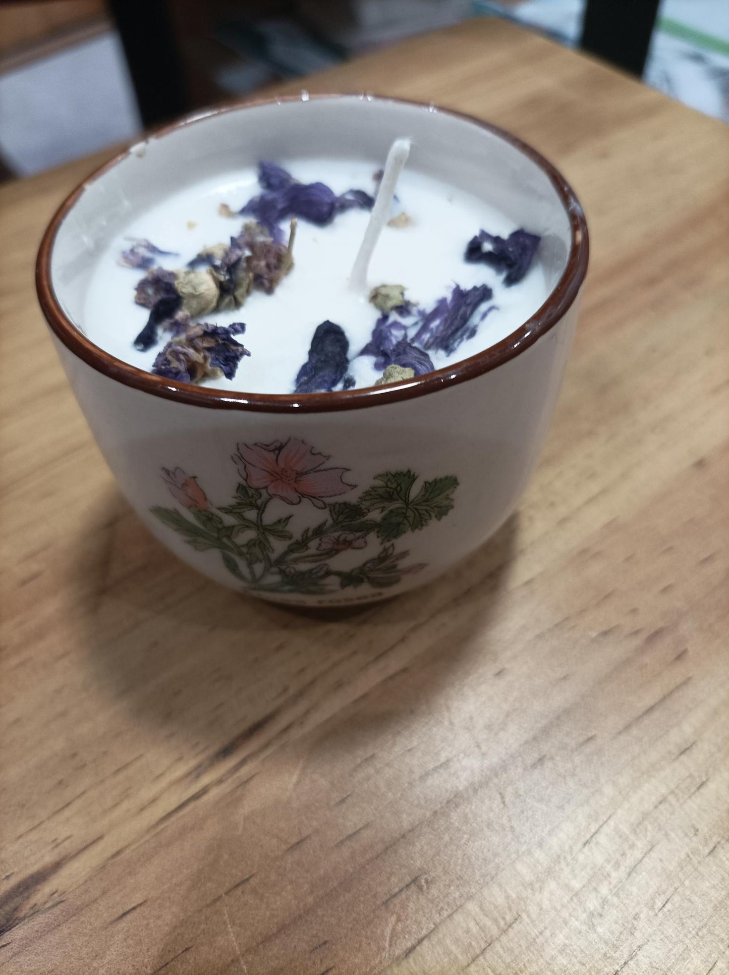 Bougie naturelle (7) - Tasse grand format - Les Tisâmes