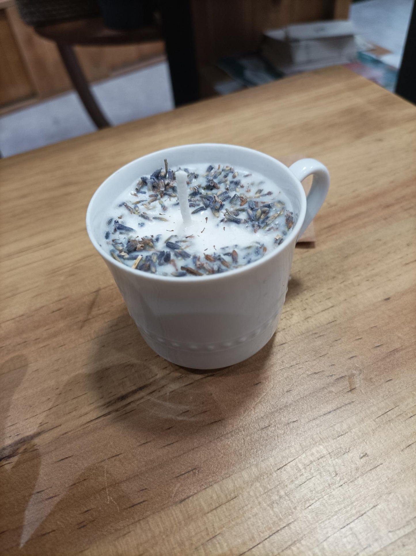 Bougie naturelle (1) - Tasse petit format - Les Tisâmes