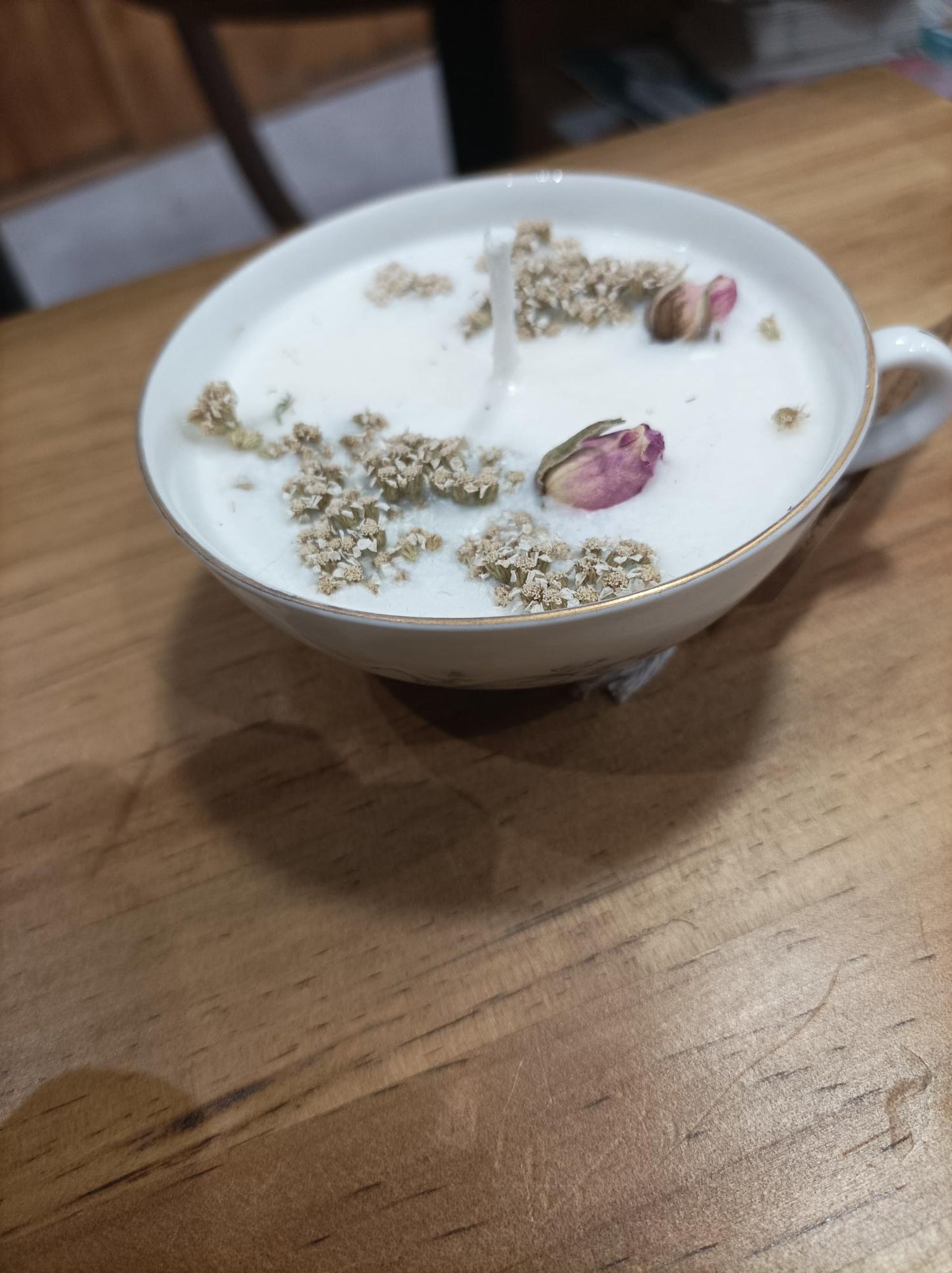 Bougie naturelle (11) - Tasse grand format - Les Tisâmes