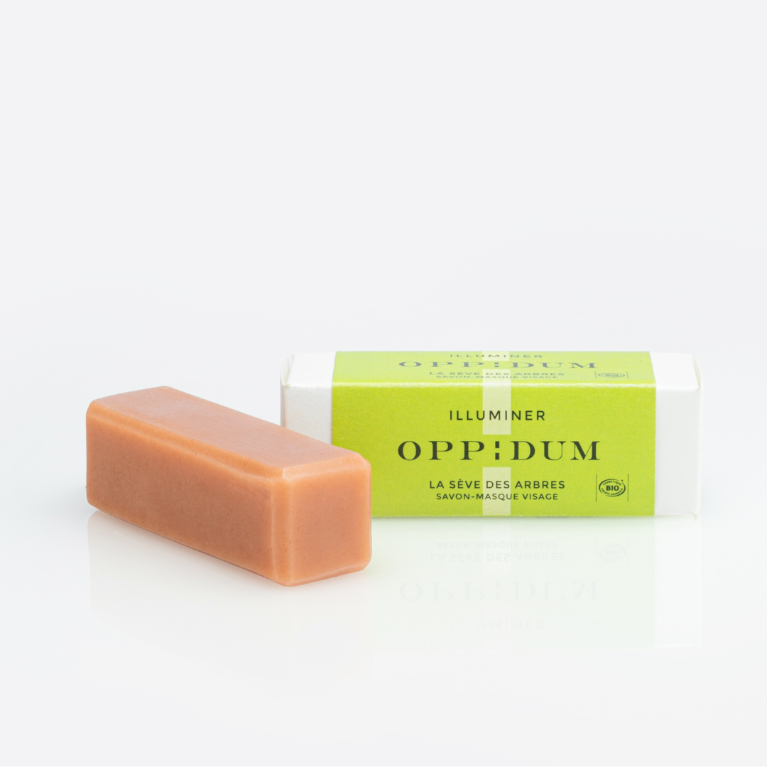 Savon-Masque Visage - La sève des arbres - 45g - Oppidum