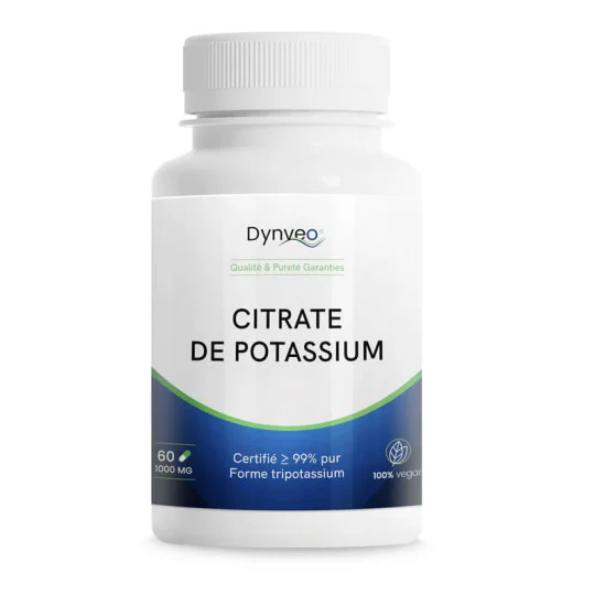 Citrate de Potassium - 60 gélules - Dynveo
