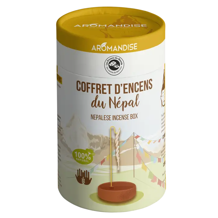 Coffret encens du Népal - Aromandise