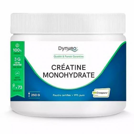 Créatine monohydrate - 250 gr - Dynveo