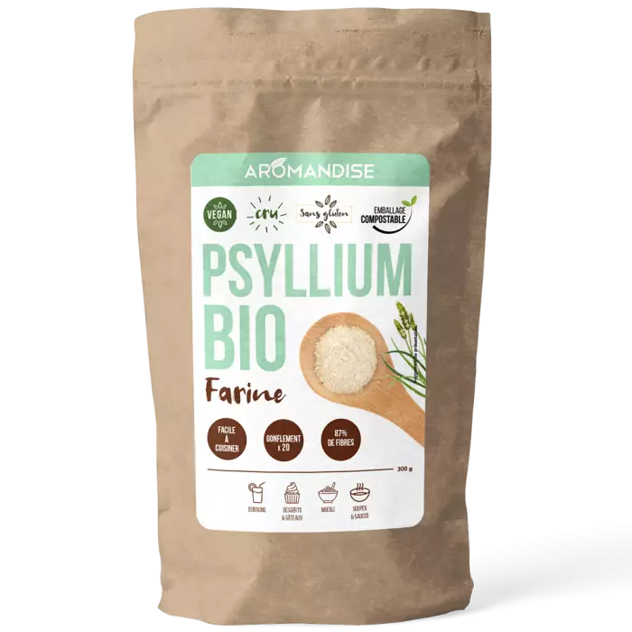 Psyllium bio - 300 gr - Aromandise