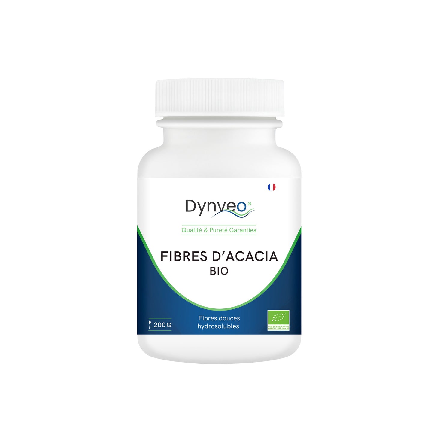 Fibres d'Acacia bio poudre - 200 gr - Dynveo