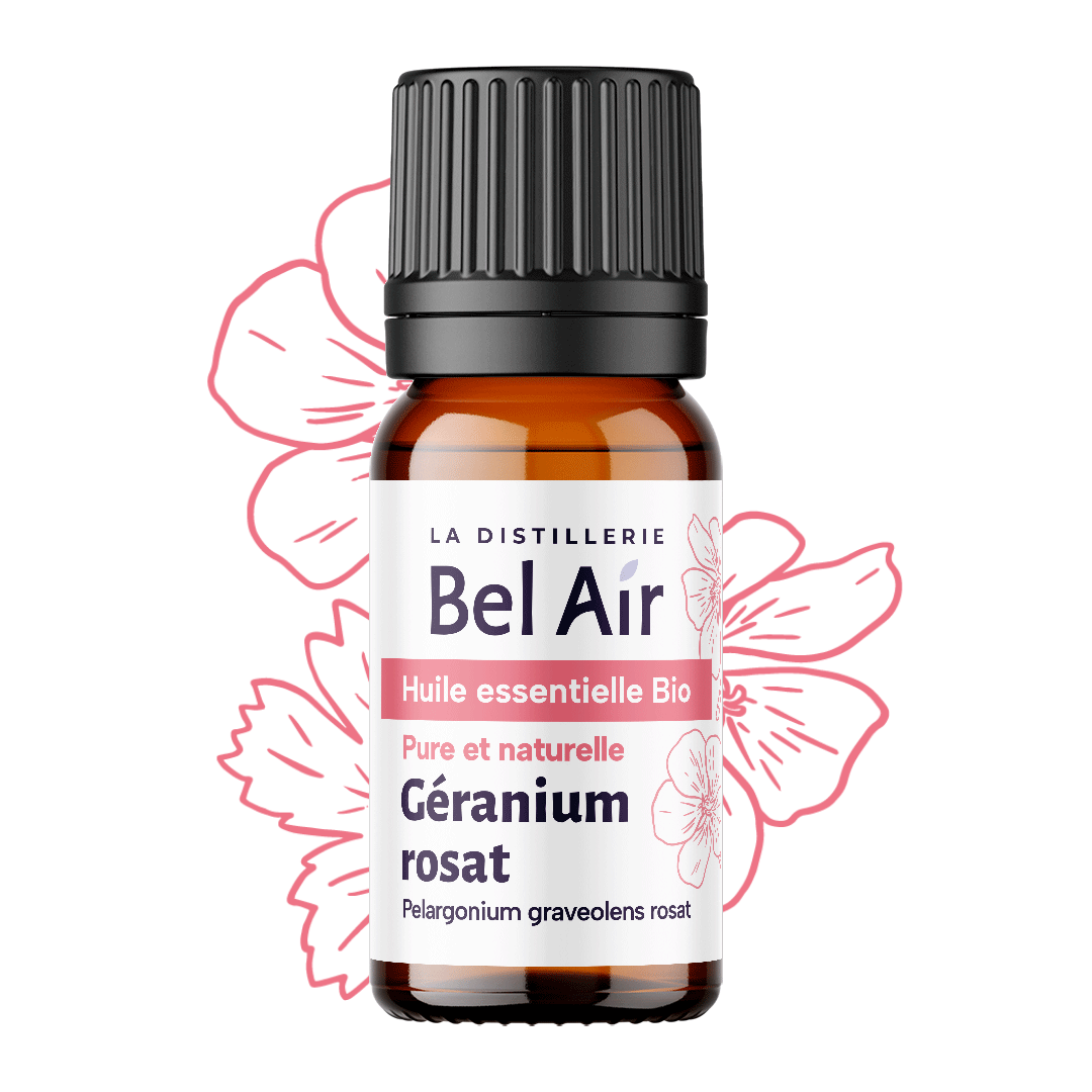 Géranium rosat bio - 10 ml - Bel Air
