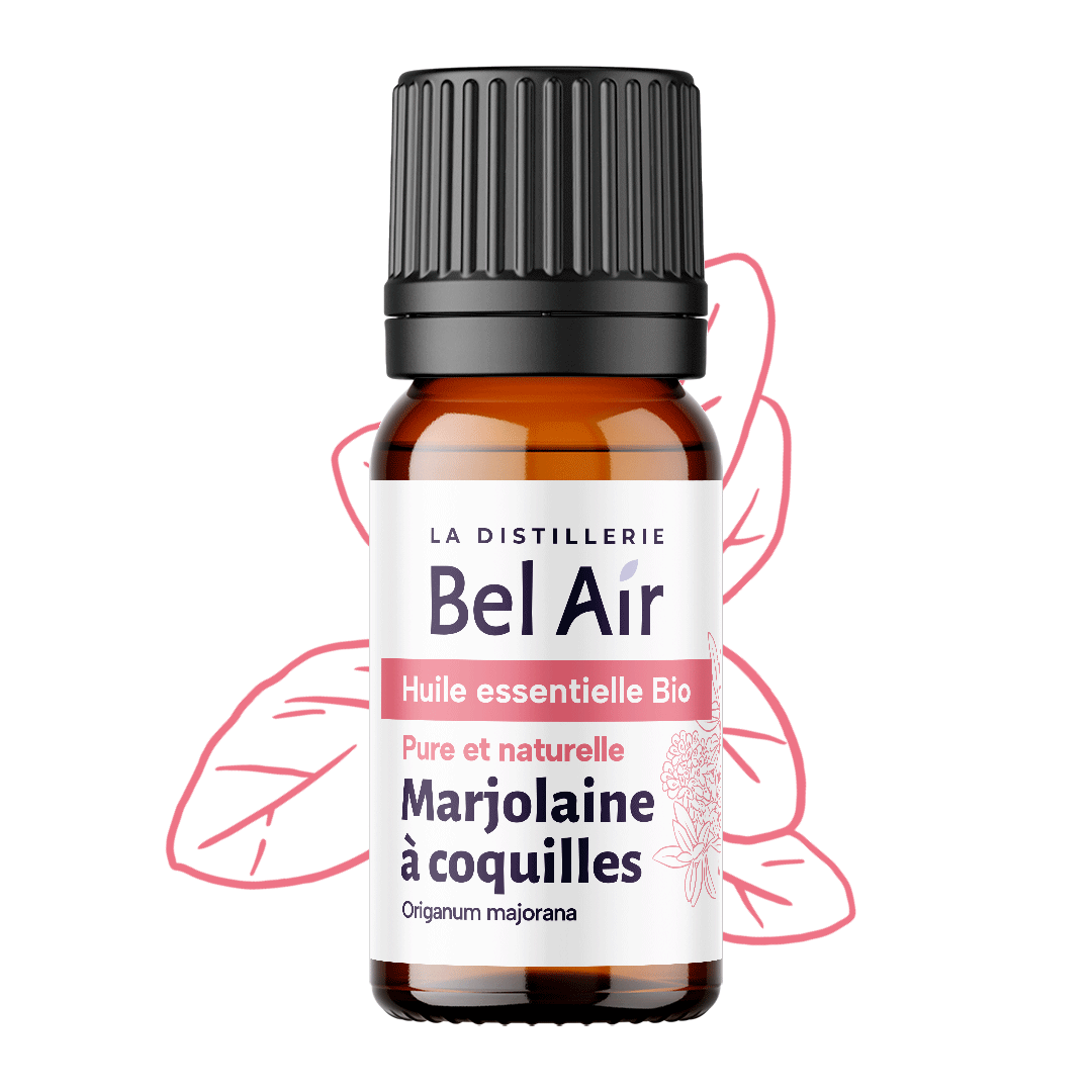 Marjolaine à coquille bio - 10 ml - Bel Air
