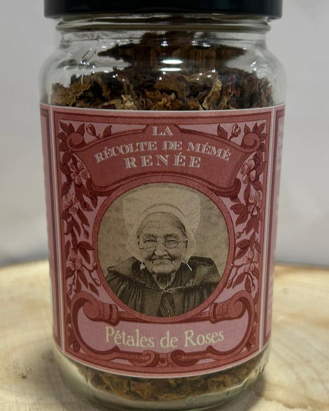 Pétales de rose séchées Mémé Renée