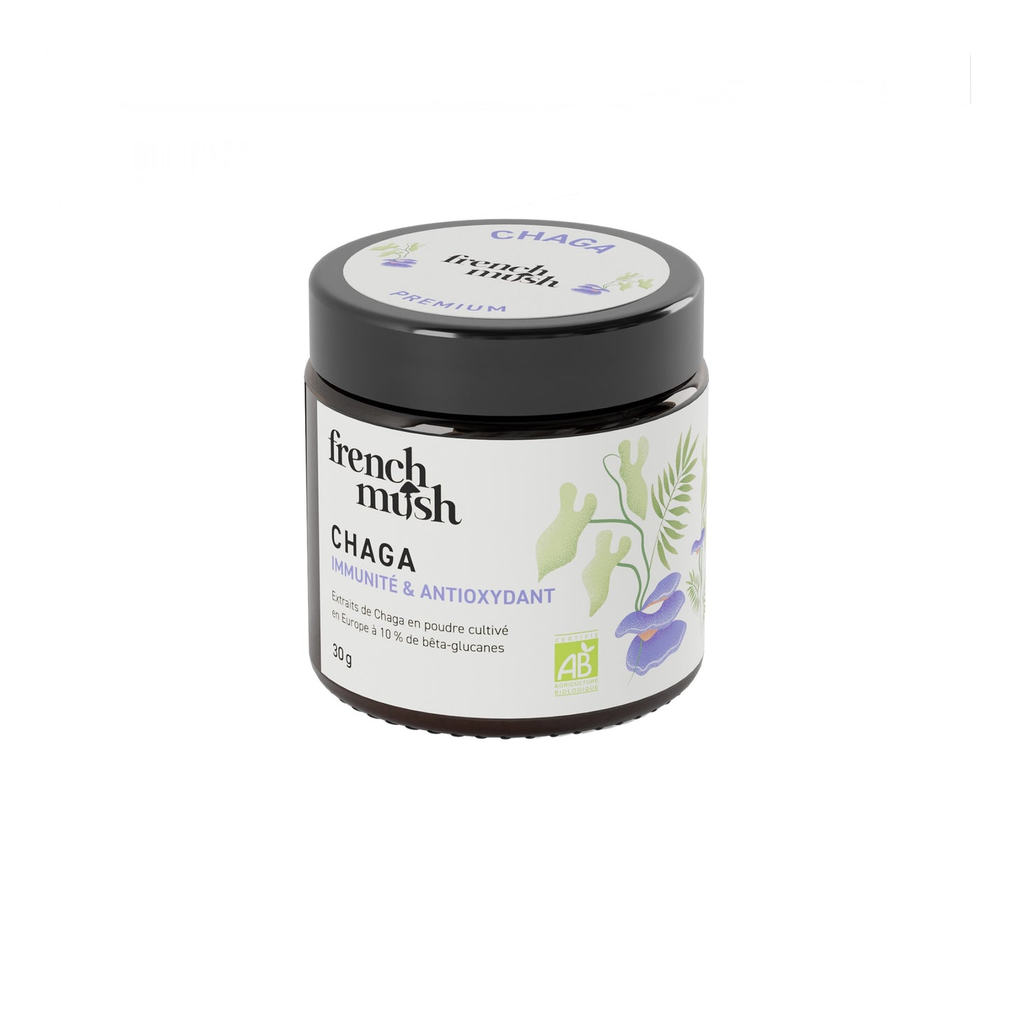 Chaga bio poudre - 30 gr - French Mush