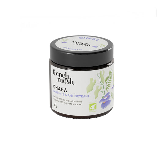 Chaga bio poudre - 30 gr - French Mush