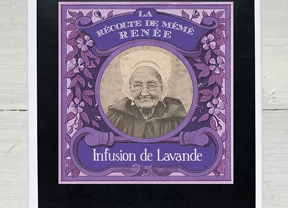 Infusion lavande en sacet mousselines Mémé Renée