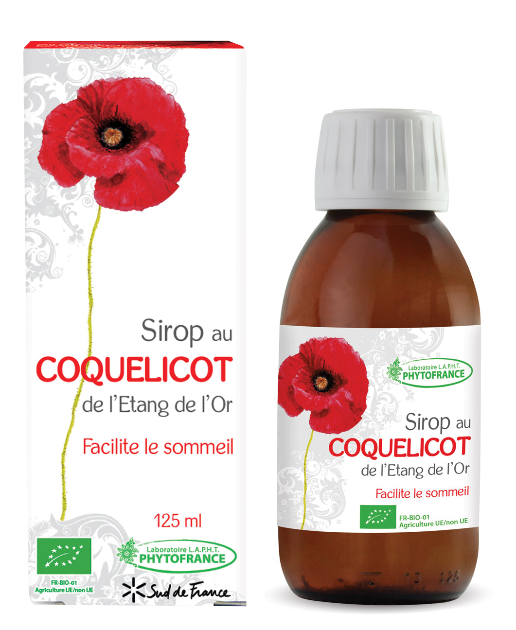 Sirop au coquelicot - 125 ml - Phytofrance