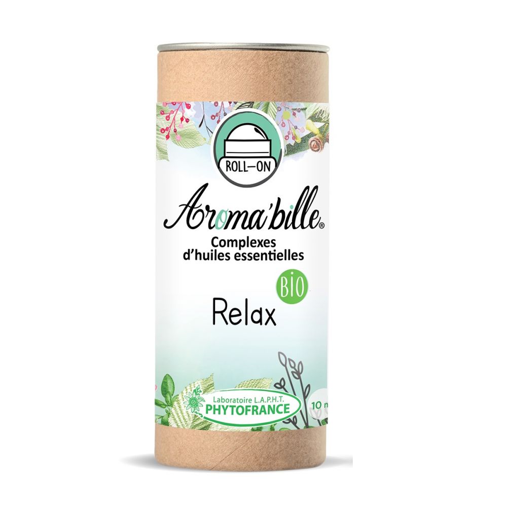 Relax bio - Complexe huiles essentielles - 10 ml - PhytoFrance