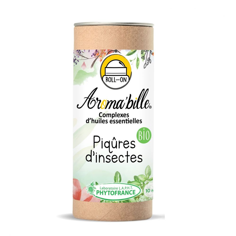 Piqûres d'insectes bio - Complexe huiles essentielles - 10 ml - PhytoFrance
