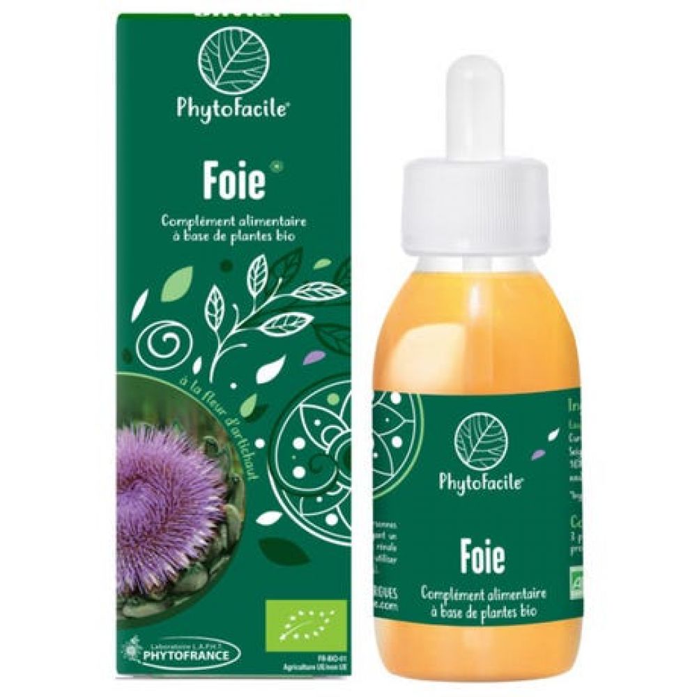 Foie - Complexe phytofacile bio - 125 ml - Phytofrance