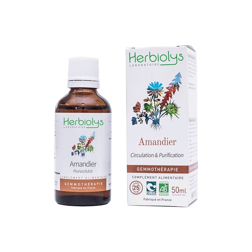 Amandier bio - 50 ml - Herbiolys
