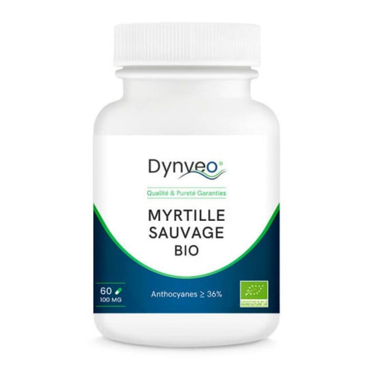 Myrtille sauvage bio - 60 gélules - Dynveo