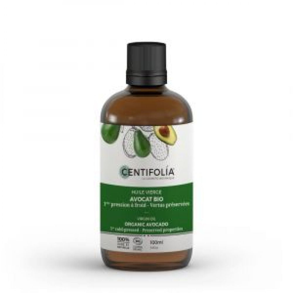 Avocat bio - Huile végétale - 100 ml - Centifolia