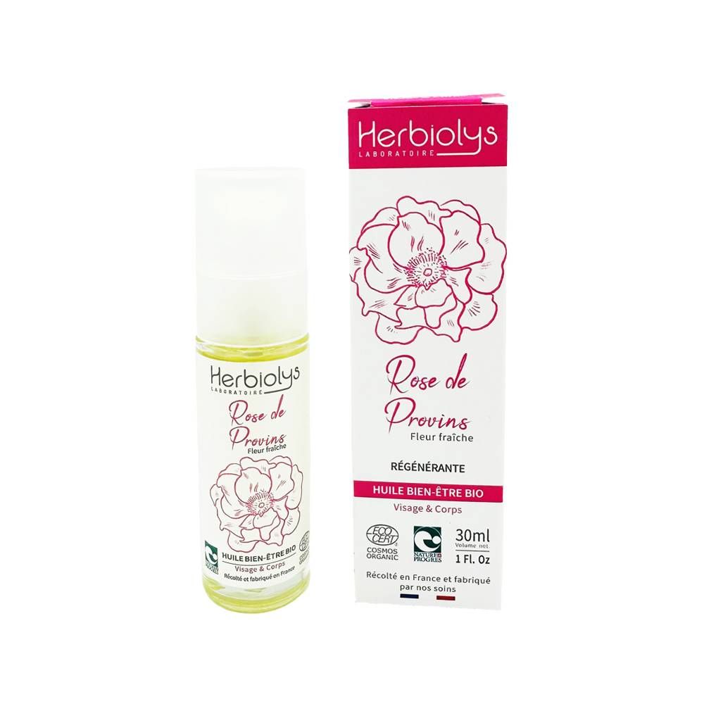 Rose de Provins bio - 30 ml - Herbiolys