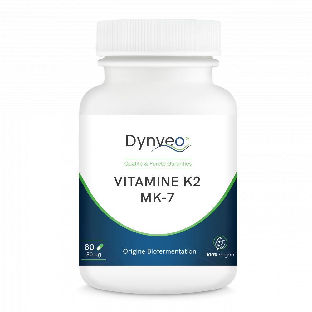 Vitamine K2 Mk7 - 60 gélules - Dynveo