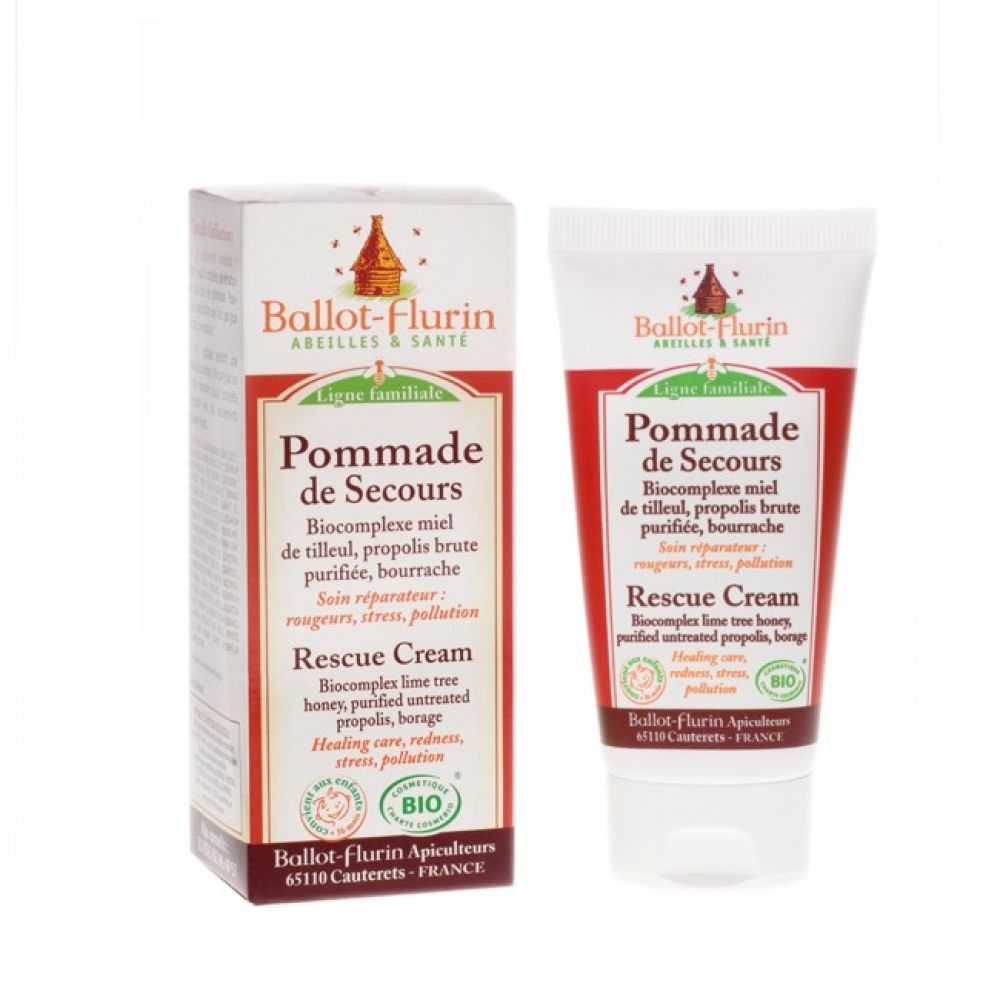 Pommade de secours bio - 50ml - Ballot-Flurin