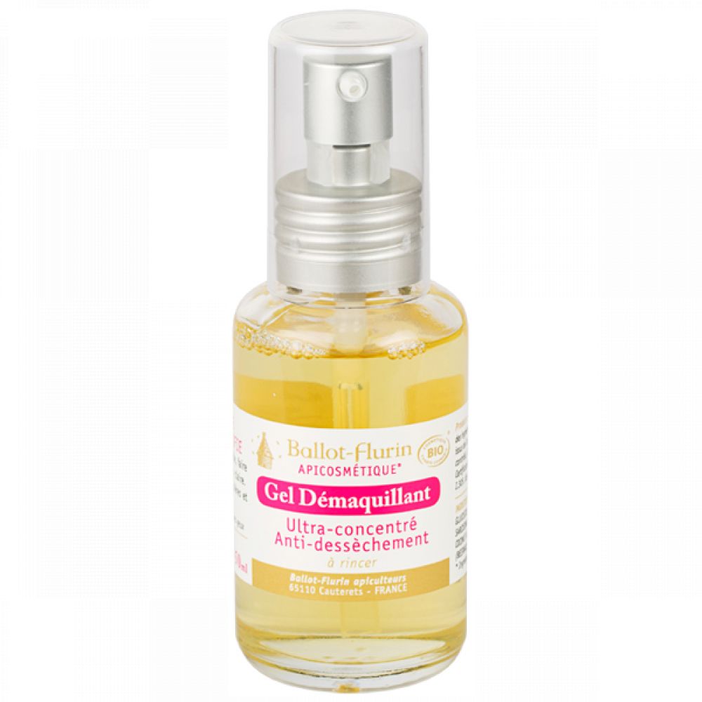 Gel démaquillant 3 en 1 bio - 50ml - Ballot-Flurin