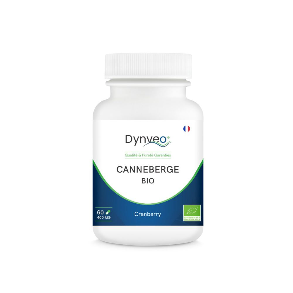 Canneberge bio 400 mg - 60 gélules - Dynveo