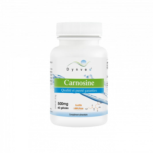 Carnosine 500 mg - 60 gélules - Dynveo