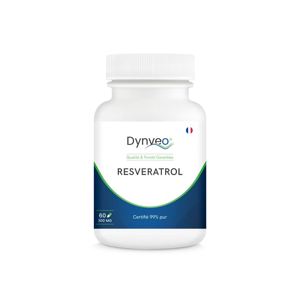 Trans-resveratrol 300 mg - 60 gélules - Dynveo
