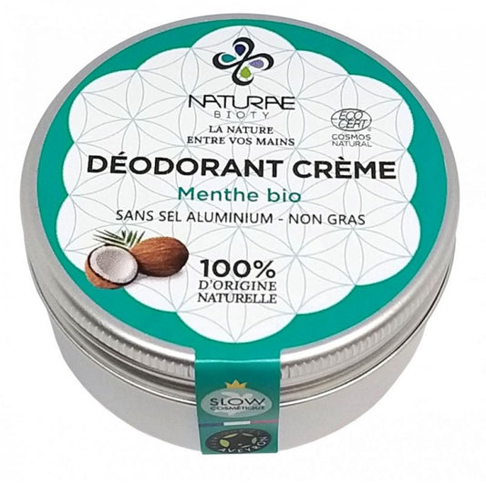 Déodorant crème bio - 50g - Naturae Bioty