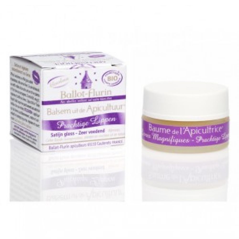 Baume de l'apicultrice - Lèvres magnifiques - 15ml - Ballot-Flurin