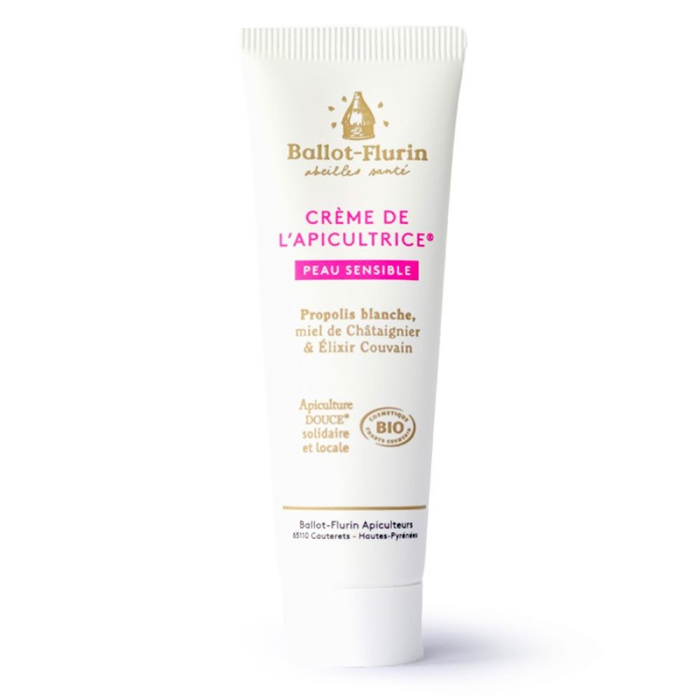 Crème de l'Apicultrice - Peau sensible - 30ml - Ballot-Flurin