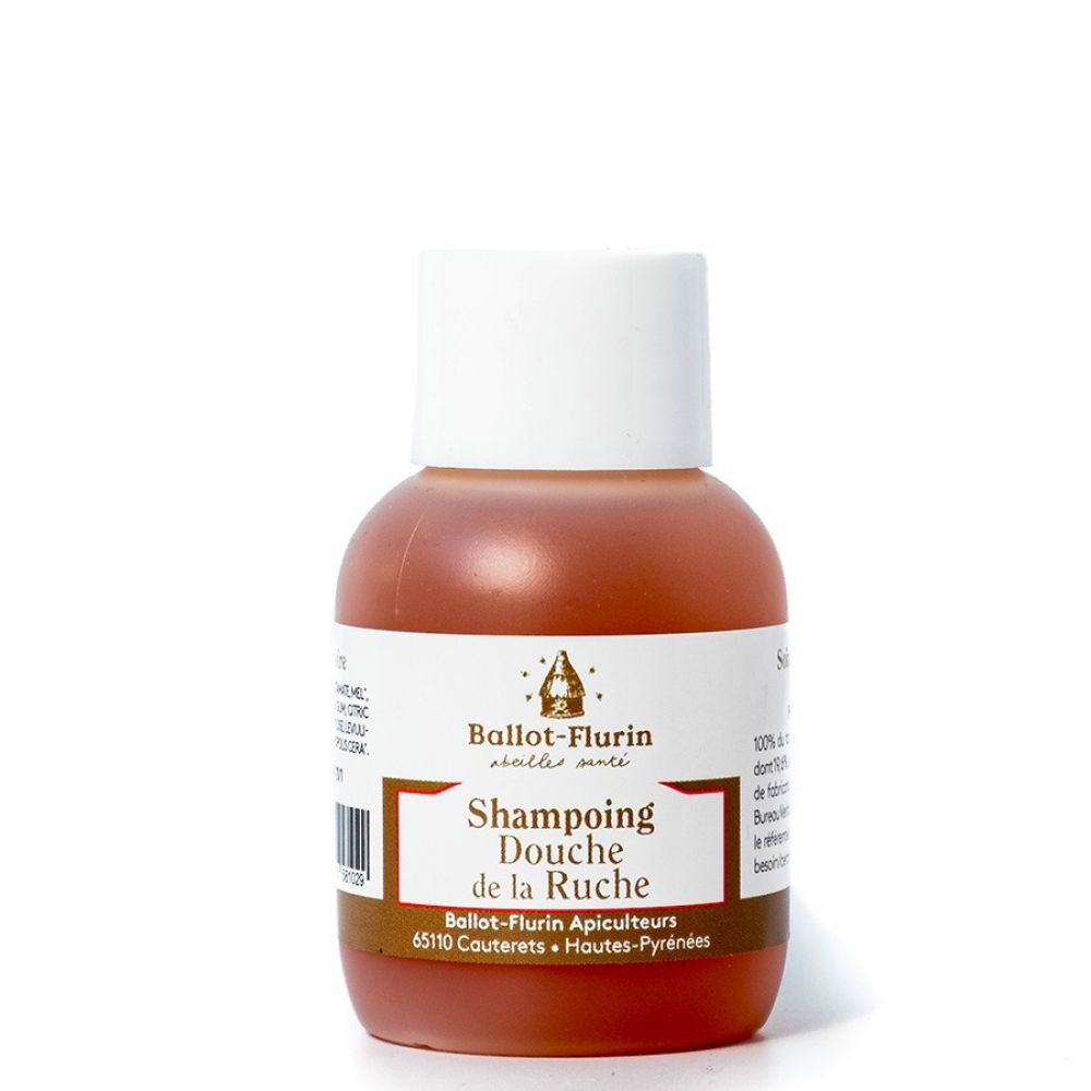 Shampoing douche de la ruche bio - 50ml - Ballot-Flurin