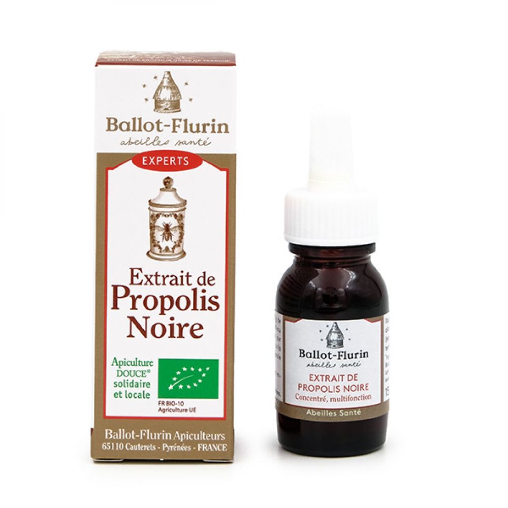 Extrait de Propolis noire française Bio - 15ml - Ballot-Flurin
