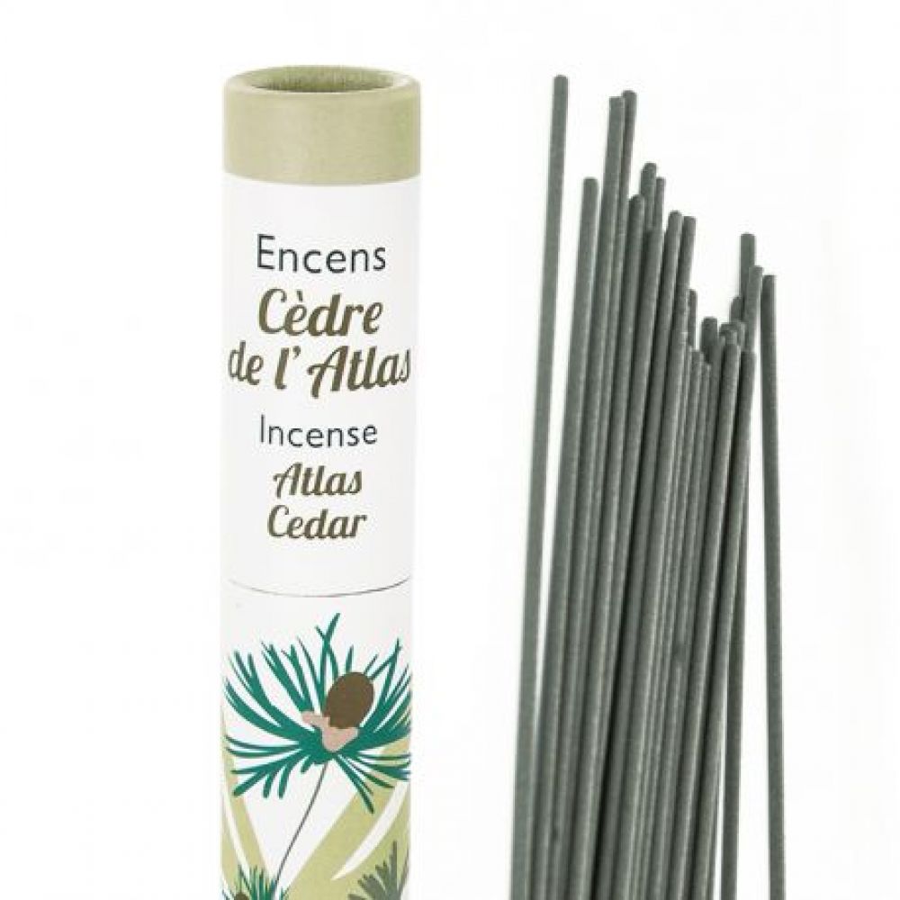 Encens végétal - Cèdre de l'Atlas - 30 bâtonnets - Aromandise