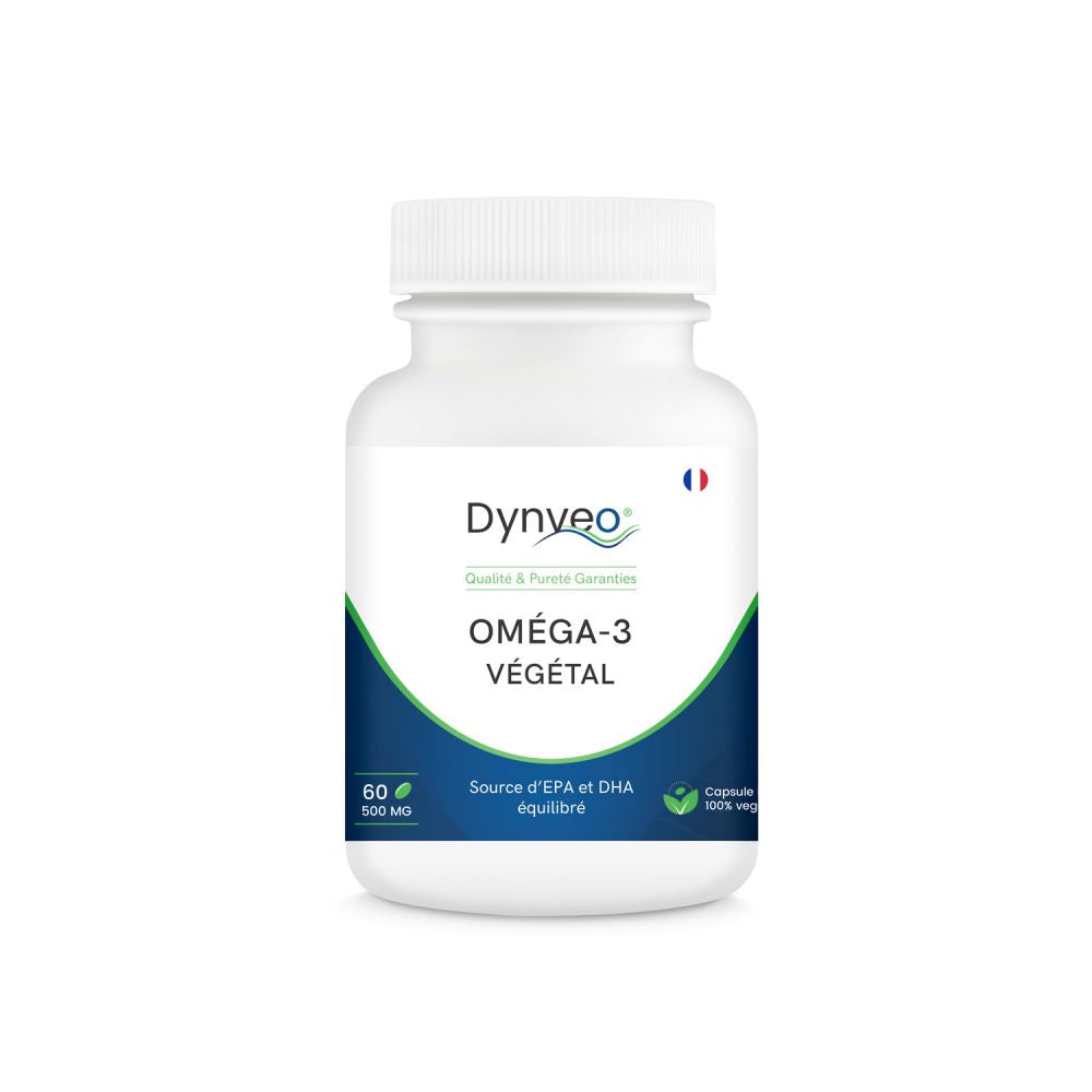 Oméga 3 végétal - 60 capsules - Dynveo