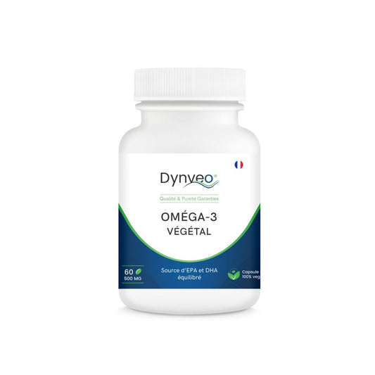 Oméga 3 végétal - 60 gélules - Dynveo