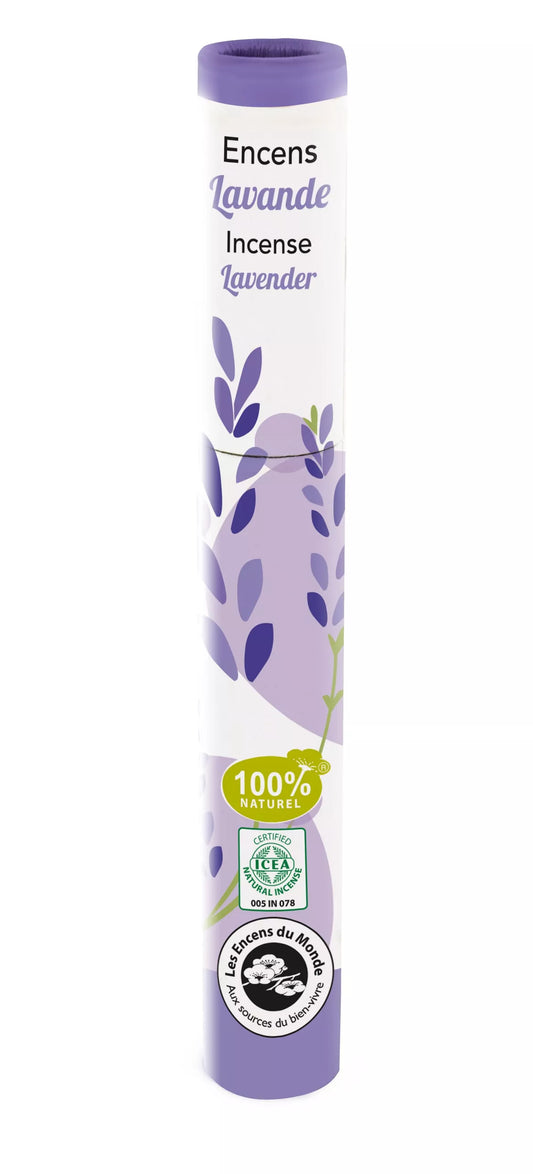 Encens végétal - Lavande - 30 bâtonnets - Aromandise