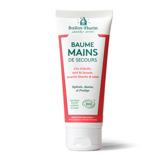 Baume mains de secours bio - 75 ml - Ballot-Flurin