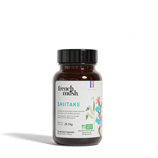 Shiitake bio - 56 gélules - French Mush