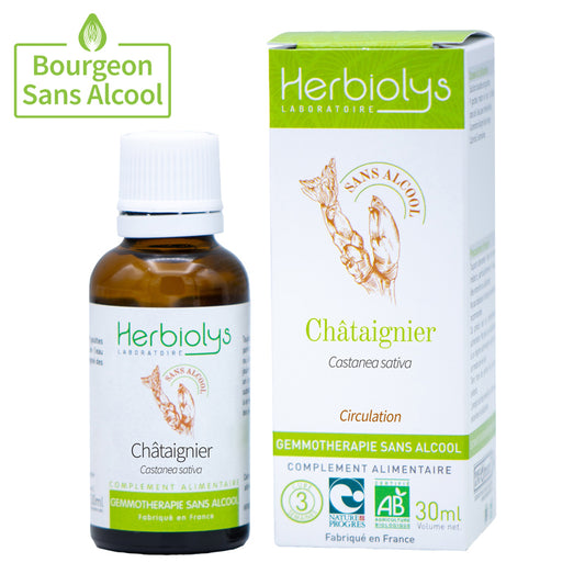 Châtaignier bio - 30 ml - Herbiolys