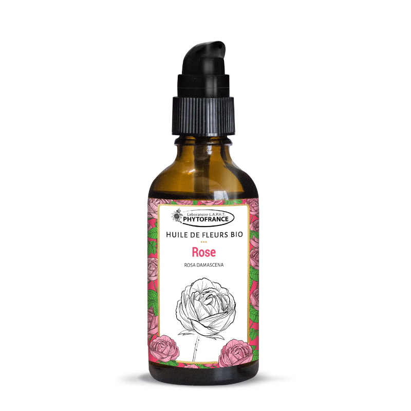 Huile de fleurs Rose de Damas Phytofrance