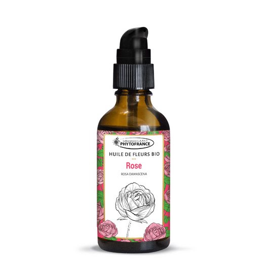 Huile de fleurs Rose de Damas Phytofrance