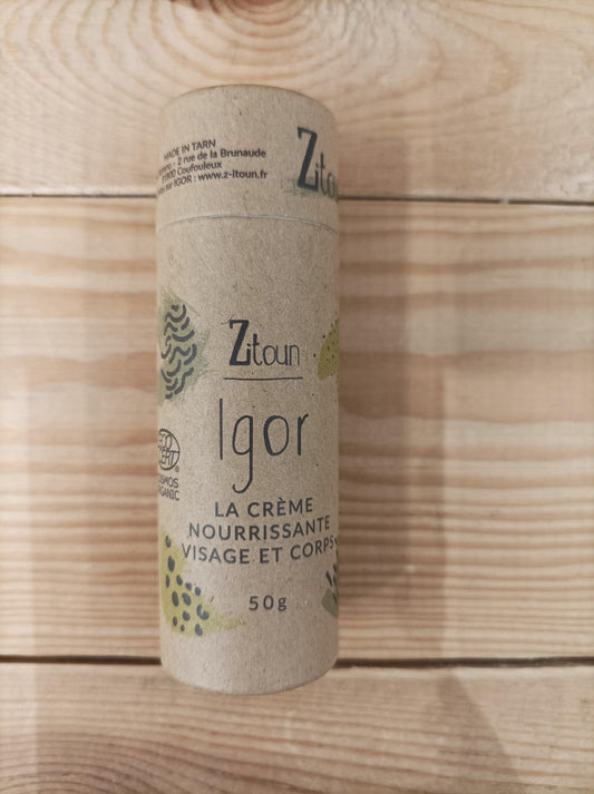 Igor Stick - Crème visgae et corps solide - 50 gr - Zitoun