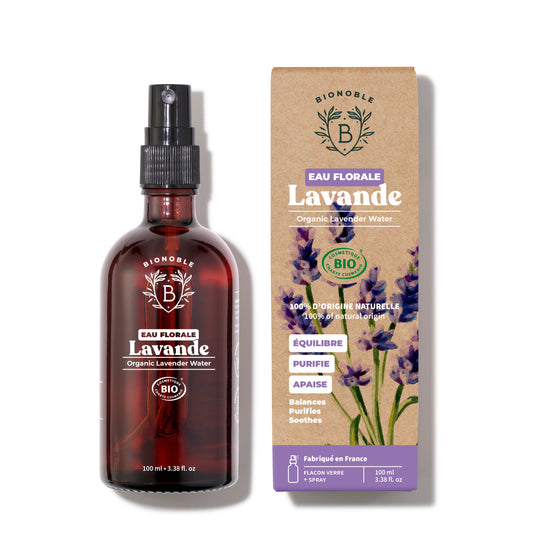 Eau de lavande bio - 100 ml - Bionoble