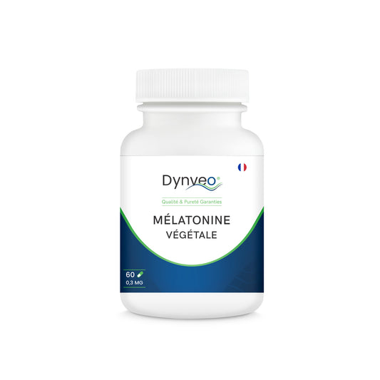 Mélatonine naturelle végétale 0.3 mg - 60 gélules - Dynveo