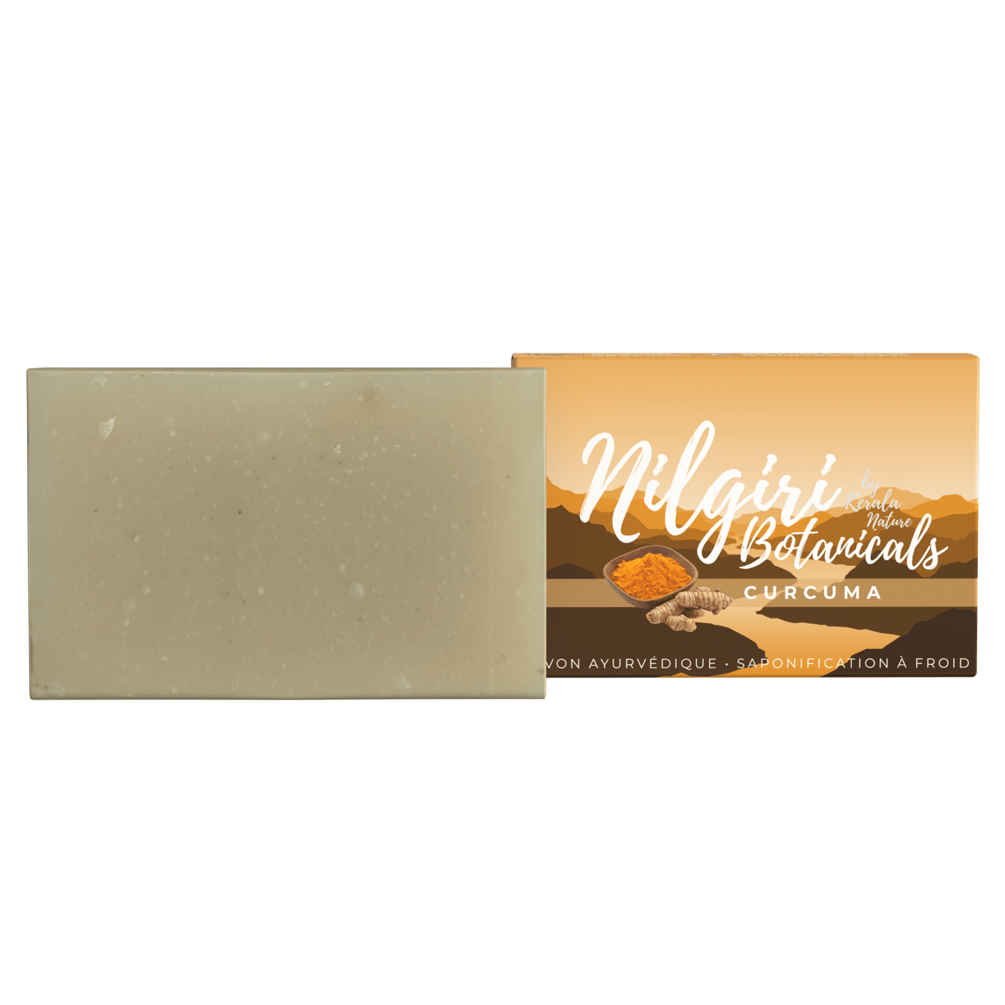 Savon Nilgiri Botanicals - Curcuma - 115 gr - Kerala Nature